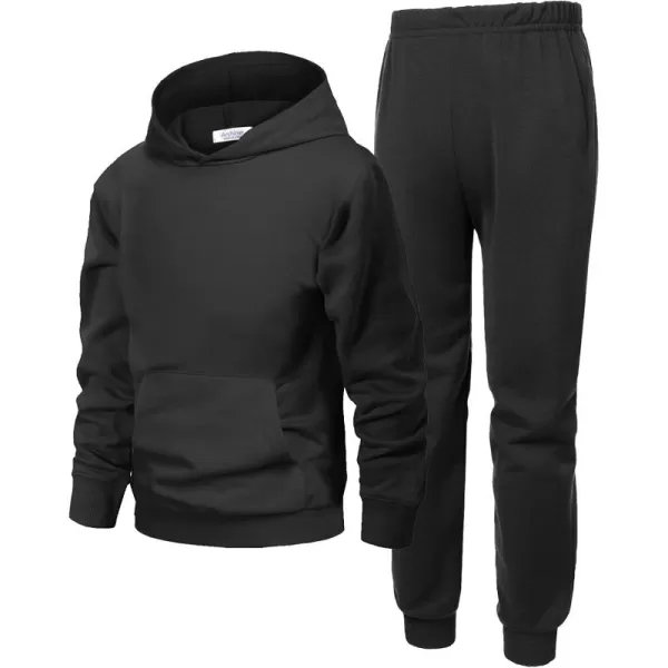 Arshiner 2 Piece Outfit Boys Pullover Hoodies Sweatshirt Suit For Kids Tracksuit Set