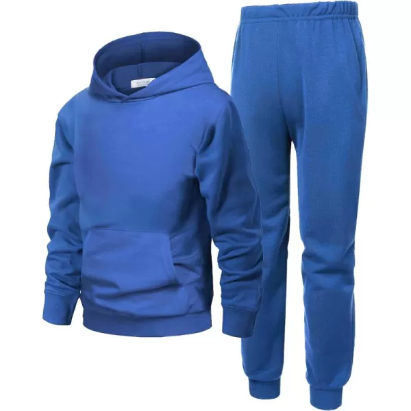 Arshiner 2 Piece Outfit Boys Pullover Hoodies Sweatshirt Suit For Kids Tracksuit Set