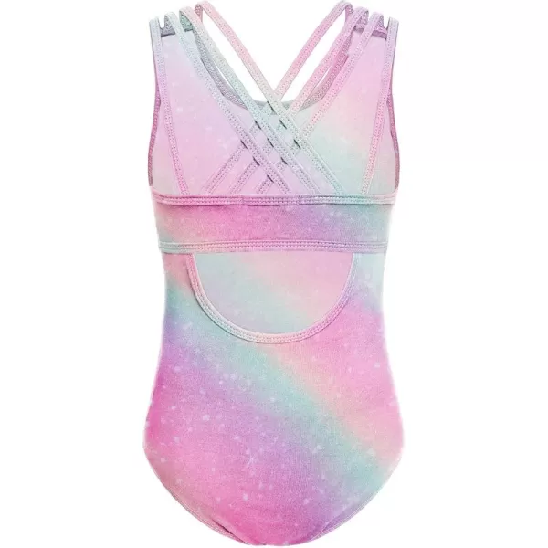 Arshiner Girls Ballet Leotards Dance Gymnastic Outfits Crisscross Straps SleevelessTank Dancewear