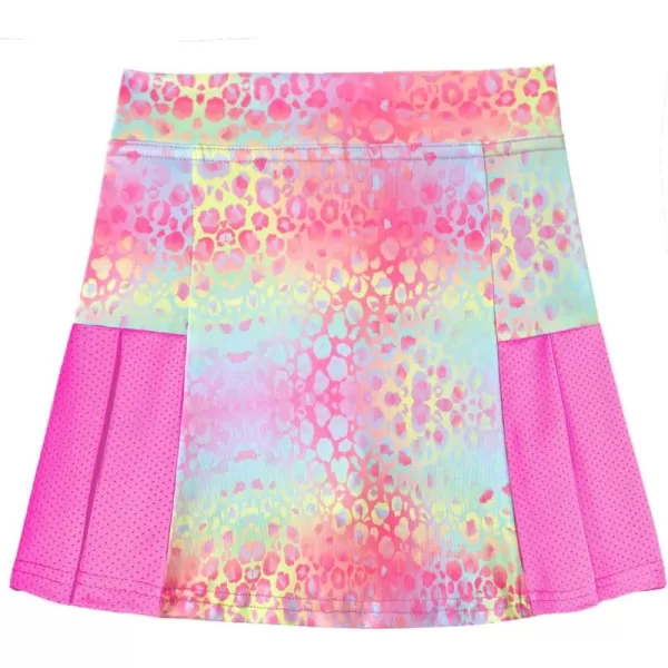 Arshiner Girl's Sport Skirts with Shorts Athletic Pleated Skort Colorful Performance Skorts