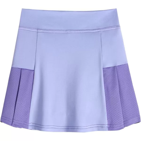 Arshiner Girl's Sport Skirts with Shorts Athletic Pleated Skort Colorful Performance Skorts
