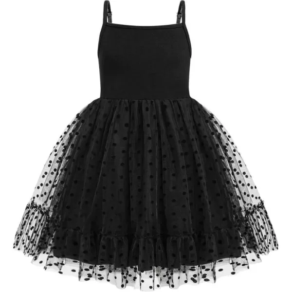 Arshiner Toddler Girls Tulle Dress Rainbow Tutu Birthday Party Princess Dresses Ruffle Hem Cami Dress Summer Outfit Size 2-6