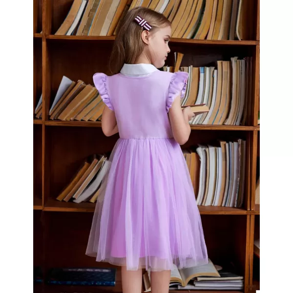 Arshiner Toddler Tutu Dress Little Girls Fluffy Summer Dresses Casual Party Tulle Sundress for Kids 2-6Y