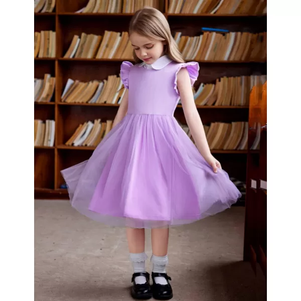 Arshiner Toddler Tutu Dress Little Girls Fluffy Summer Dresses Casual Party Tulle Sundress for Kids 2-6Y