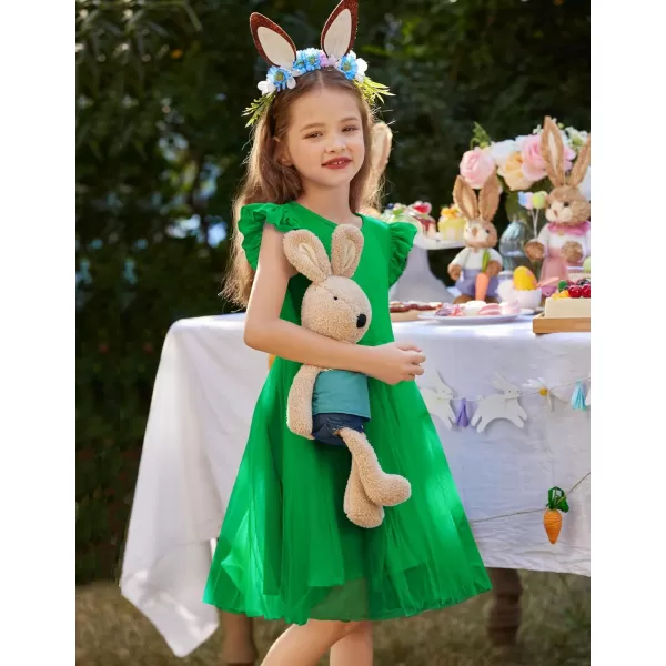Arshiner Toddler Tutu Dress Little Girls Fluffy Summer Dresses Casual Party Tulle Sundress for Kids 2-6Y