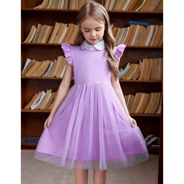 Arshiner Toddler Tutu Dress Little Girls Fluffy Summer Dresses Casual Party Tulle Sundress for Kids 2-6Y