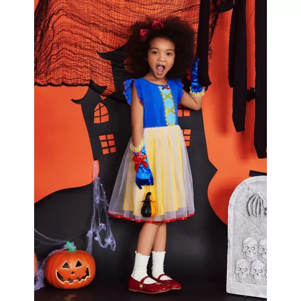 Arshiner Toddler Tutu Dress Little Girls Fluffy Summer Dresses Casual Party Tulle Sundress for Kids 2-6Y