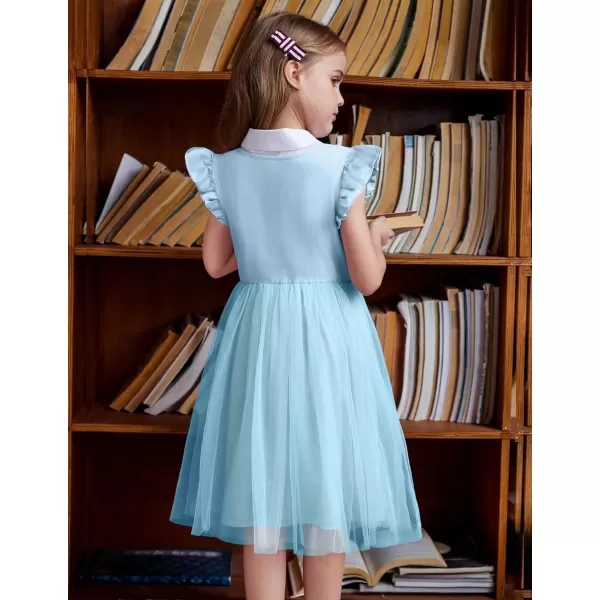 Arshiner Toddler Tutu Dress Little Girls Fluffy Summer Dresses Casual Party Tulle Sundress for Kids 2-6Y