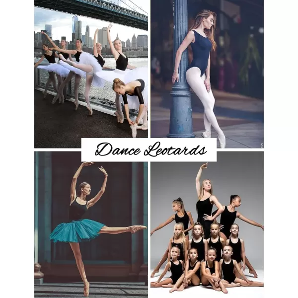 Arshiner Women's Ballet Tank Leotards Gymnastics Dance Cute Ballerina Adult 80s Leotard Bodysuit