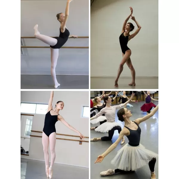 Arshiner Women's Ballet Tank Leotards Gymnastics Dance Cute Ballerina Adult 80s Leotard Bodysuit