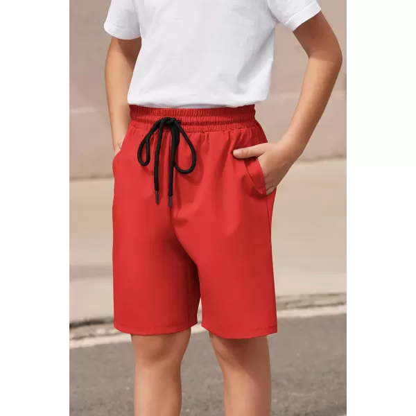 Arshiner Boys Athletic Shorts Kids Youth Quick Dry Summer Shorts Running Hiking Casual with Pockets 5-13 Years