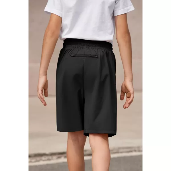 Arshiner Boys Athletic Shorts Kids Youth Quick Dry Summer Shorts Running Hiking Casual with Pockets 5-13 Years
