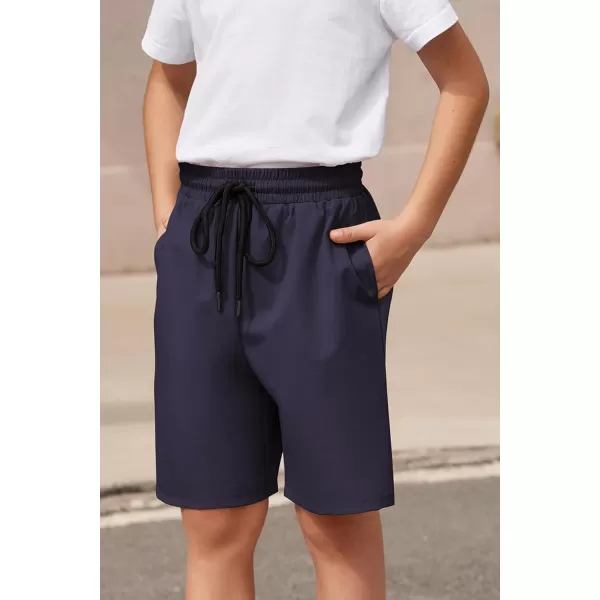 Arshiner Boys Athletic Shorts Kids Youth Quick Dry Summer Shorts Running Hiking Casual with Pockets 5-13 Years