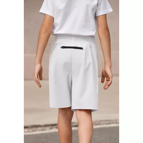 Arshiner Boys Athletic Shorts Kids Youth Quick Dry Summer Shorts Running Hiking Casual with Pockets 5-13 Years