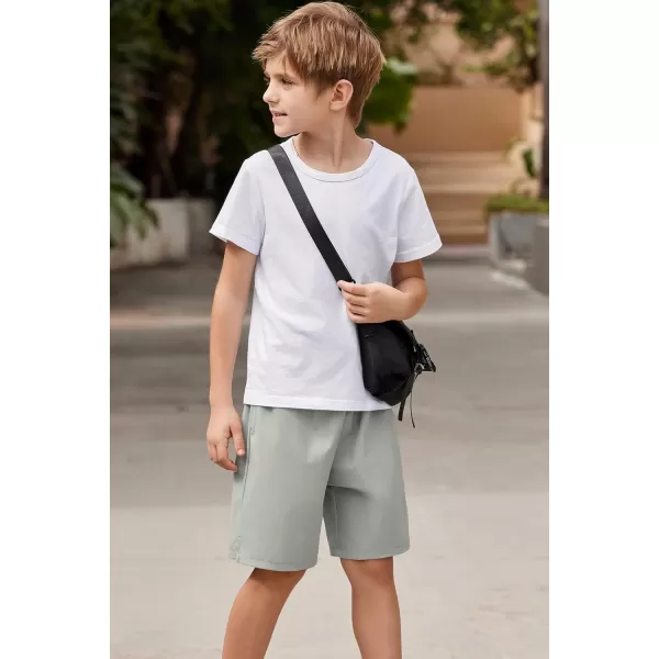 Arshiner Boys Athletic Shorts Kids Youth Quick Dry Summer Shorts Running Hiking Casual with Pockets 5-13 Years