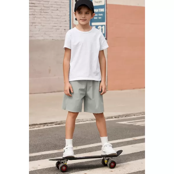 Arshiner Boys Athletic Shorts Kids Youth Quick Dry Summer Shorts Running Hiking Casual with Pockets 5-13 Years