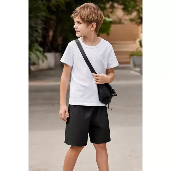 Arshiner Boys Athletic Shorts Kids Youth Quick Dry Summer Shorts Running Hiking Casual with Pockets 5-13 Years