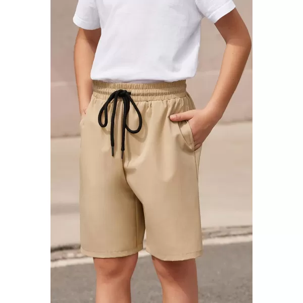 Arshiner Boys Athletic Shorts Kids Youth Quick Dry Summer Shorts Running Hiking Casual with Pockets 5-13 Years