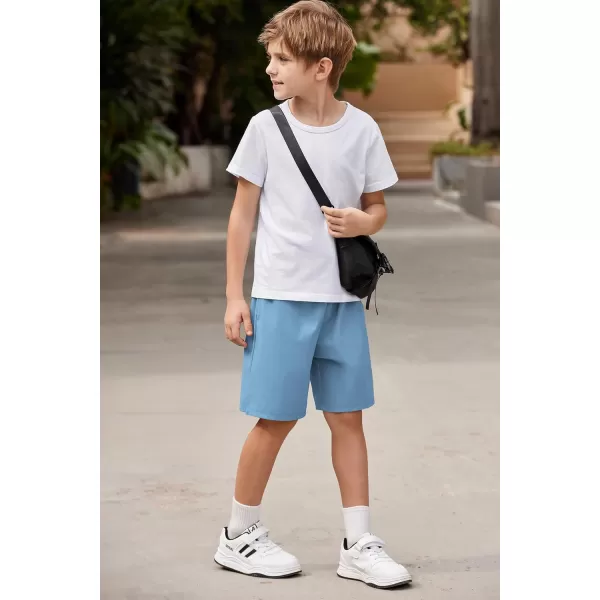 Arshiner Boys Athletic Shorts Kids Youth Quick Dry Summer Shorts Running Hiking Casual with Pockets 5-13 Years