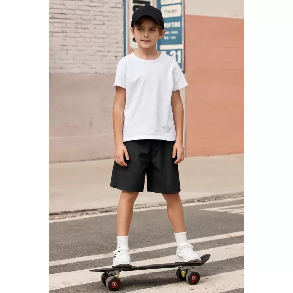 Arshiner Boys Athletic Shorts Kids Youth Quick Dry Summer Shorts Running Hiking Casual with Pockets 5-13 Years