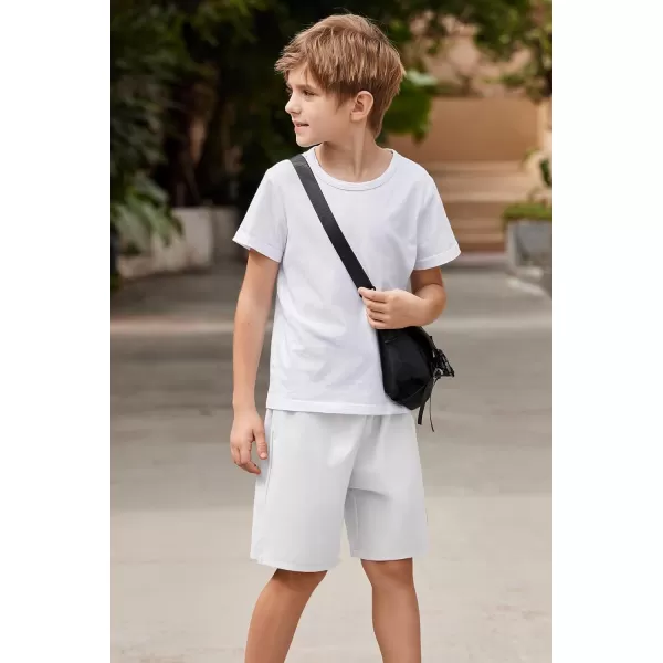 Arshiner Boys Athletic Shorts Kids Youth Quick Dry Summer Shorts Running Hiking Casual with Pockets 5-13 Years