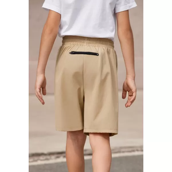 Arshiner Boys Athletic Shorts Kids Youth Quick Dry Summer Shorts Running Hiking Casual with Pockets 5-13 Years