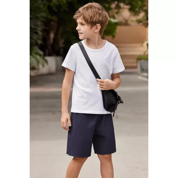 Arshiner Boys Athletic Shorts Kids Youth Quick Dry Summer Shorts Running Hiking Casual with Pockets 5-13 Years