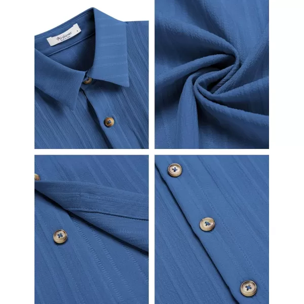 Arshiner Boys Casual Short Sleeve Button Down Shirt Collared Beach Shirt Size 3-12 Years Old
