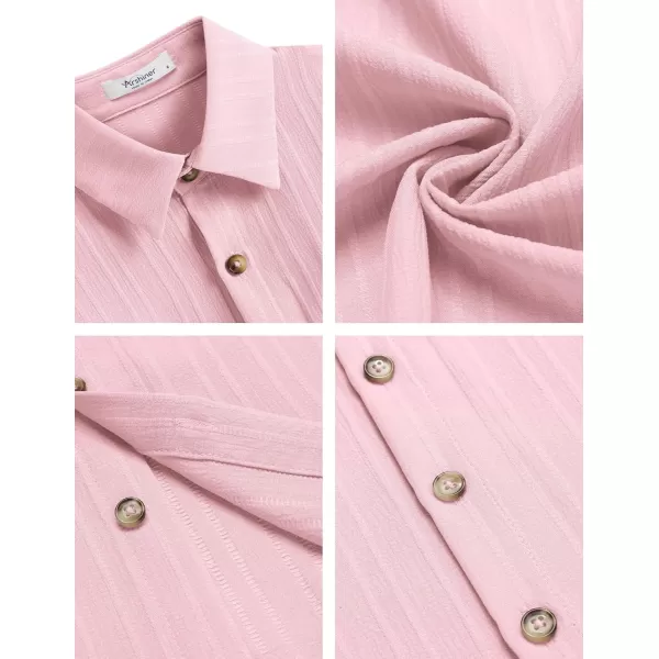 Arshiner Boys Casual Short Sleeve Button Down Shirt Collared Beach Shirt Size 3-12 Years Old