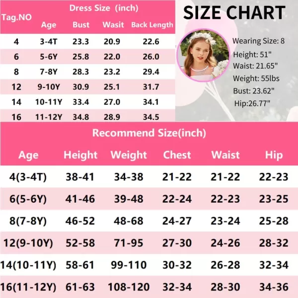Arshiner Girls Dress Contrast Mesh Puffy Short Sleeve A Line Casual Party Dress 3-12 Years