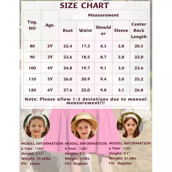 Arshiner Toddler Cotton Linen Dress Summer Casual Party Double-Ruffle Sleeves Dresses 2-6Y