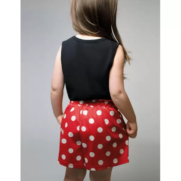 Arshiner Girl's 2 Piece Outfits Tie Knot Tank Top and Paperbag Waist Pocketed Summer Short Sets