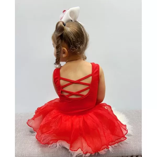 Arshiner Girls Dance Tutu Dress Sparkly Sequin Ballet Leotards Cross Back Ballerina Costumes for Toddler Party