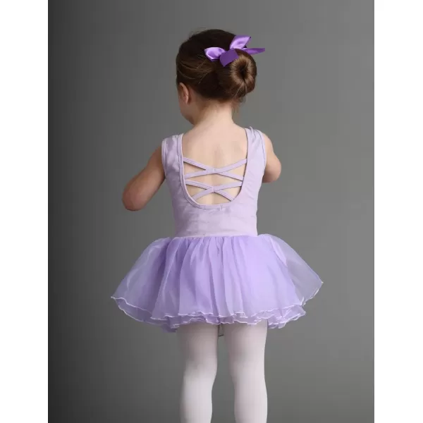 Arshiner Girls Dance Tutu Dress Sparkly Sequin Ballet Leotards Cross Back Ballerina Costumes for Toddler Party