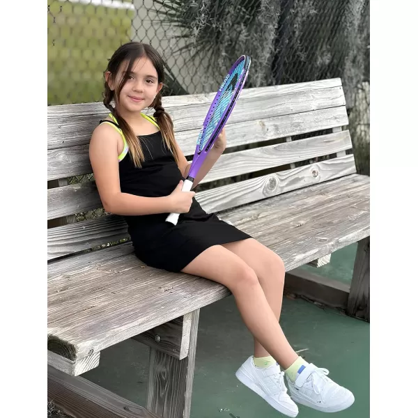 Arshiner Girls Dress with Shorts Casual Summer Spaghetti Straps One Piece Romper Dresses with Pockets for Kid 5-15 Y