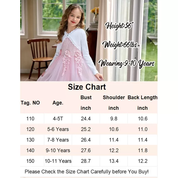 Arshiner Girls Open Front Bolero Shrug Kids Long Sleeve Cropped Elegant Cardigan Knit Sweater