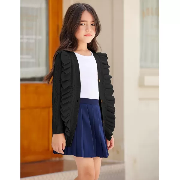 Arshiner Girls Pleated Skirt High Waisted Plaid A-line Skirts with Lining Shorts School Uniform