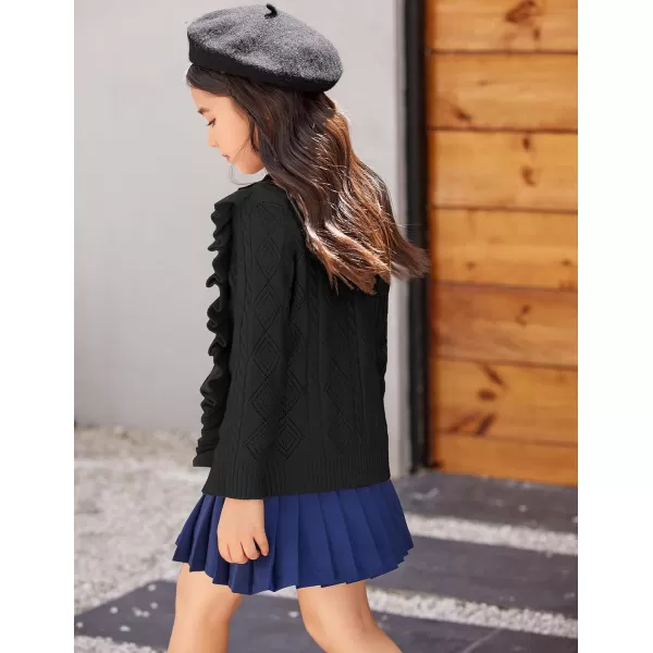 Arshiner Girls Pleated Skirt High Waisted Plaid A-line Skirts with Lining Shorts School Uniform