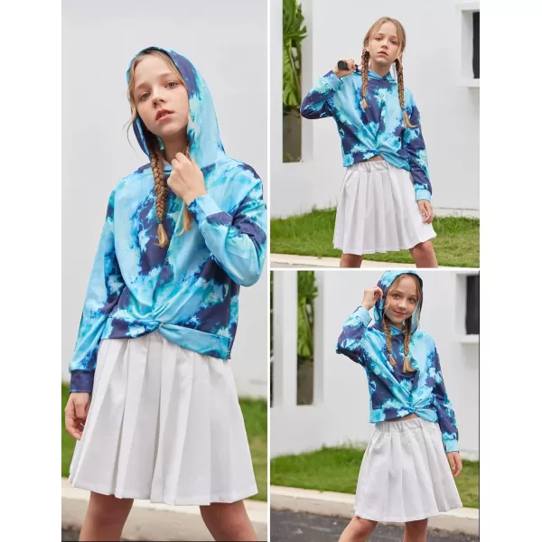 Arshiner Girls Pleated Skirt High Waisted Plaid A-line Skirts with Lining Shorts School Uniform