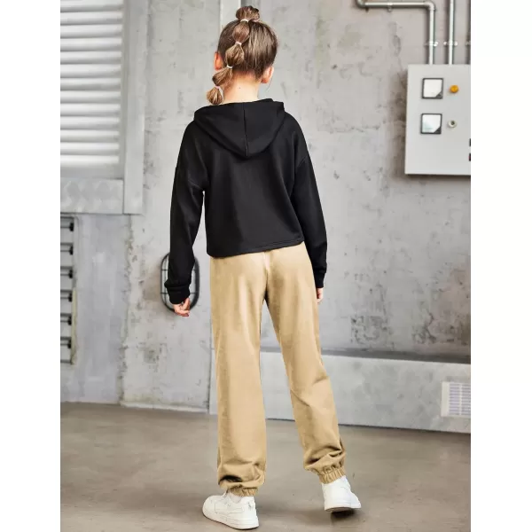 Arshiner Kids Girls Tie Dye Joggers Comfort Loose Sweatpants High Waist Trouser