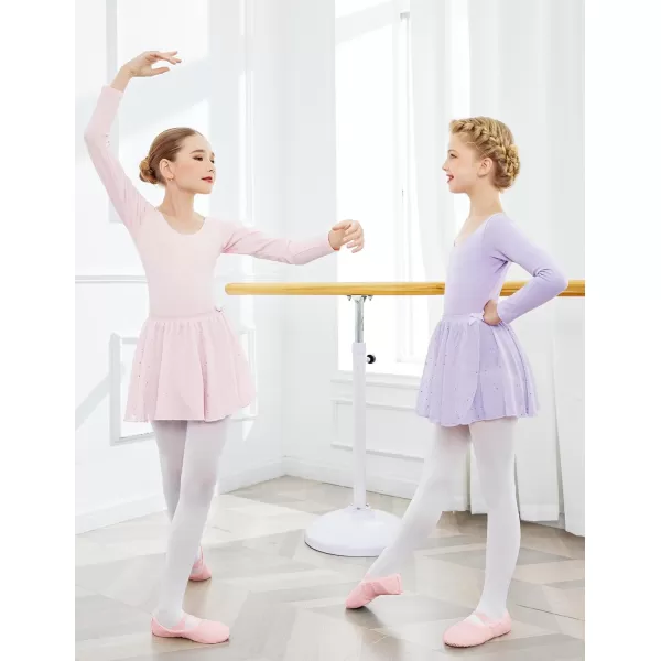 Arshiner Ballet Shoes for Girls Canvas Ballet Slippers Dance Shoes with Elastic Band for Toddler/Little Kid/Big Kid