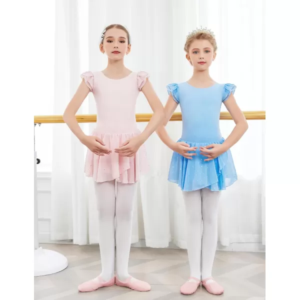 Arshiner Ballet Shoes for Girls Canvas Ballet Slippers Dance Shoes with Elastic Band for Toddler/Little Kid/Big Kid