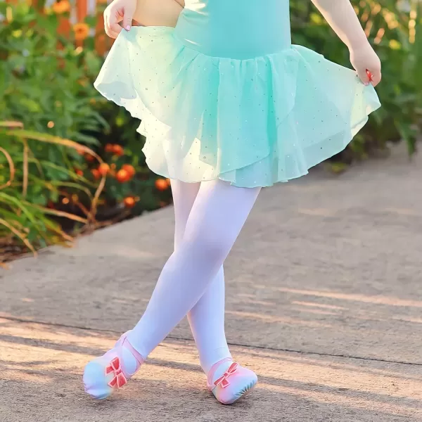 Arshiner Ballet Shoes for Girls Canvas Ballet Slippers Dance Shoes with Elastic Band for Toddler/Little Kid/Big Kid