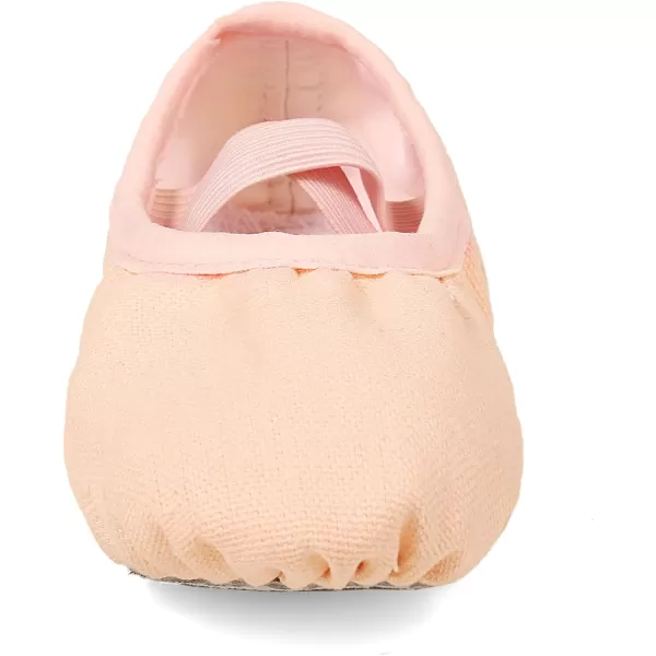 Arshiner Ballet Shoes for Girls Canvas Ballet Slippers Dance Shoes with Elastic Band for Toddler/Little Kid/Big Kid