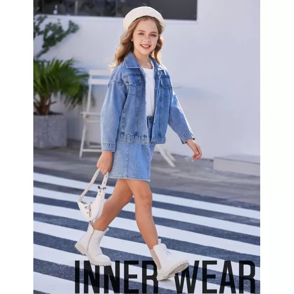Arshiner Girls Casual Tie Dye Crewneck Long Sleeve Sweaters Loose Fashion Tops for 4-12 Years