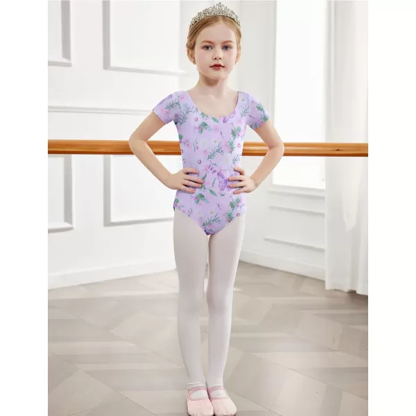 Arshiner Girls Sequin Ballet Leotards Combo Irregular Hem Dance Dresses Outfits Toddler Skirted Leotard