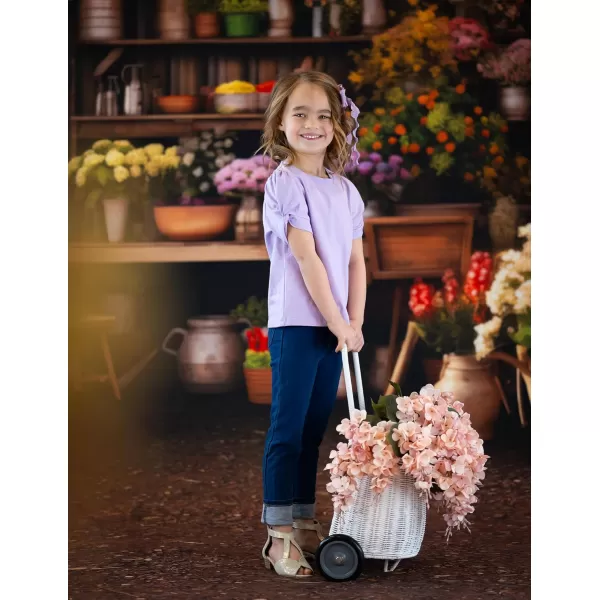 Arshiner Girls T Shirts Twist Short Sleeve Summer Shirts Fashion Crewneck Tops Tee Blouse