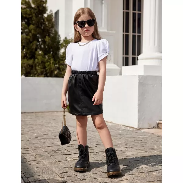 Arshiner Girls T Shirts Twist Short Sleeve Summer Shirts Fashion Crewneck Tops Tee Blouse