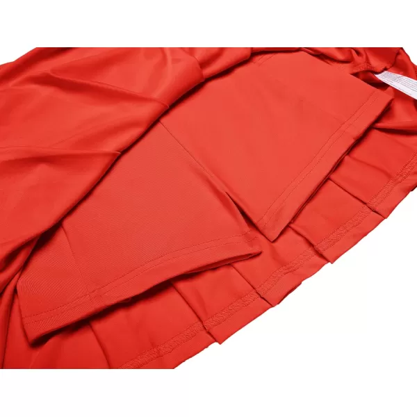 Arshiner Girl's Tennis Skirts with Shorts Athletic Pleated Skirt Workout Performance Skorts with Pockets for Kids 4-13Y