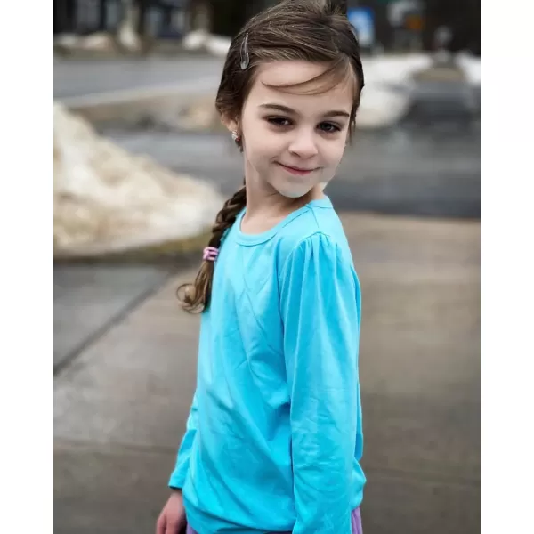 Arshiner Kids 3 Pack Long Sleeve Tees Girls Tees 3pcs Shirts